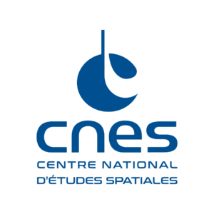 Logo CNES Centre national d'études spatiales écrit